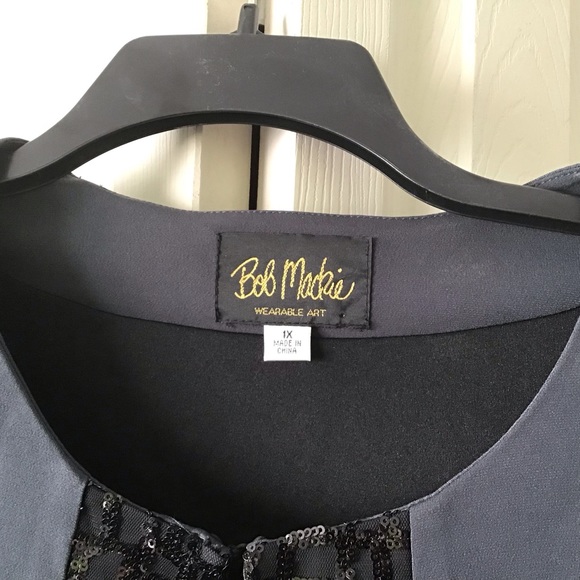 Bob Mackie Wearable Art Jacket - Picture 6 of 7